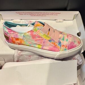 Blowfish Multicolor Tie-Dye Slip-On Shoes